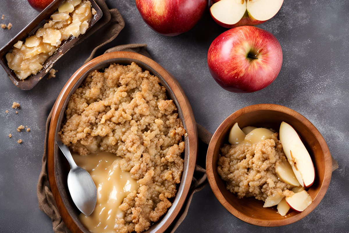 Apple Crumble and Apple Crisp