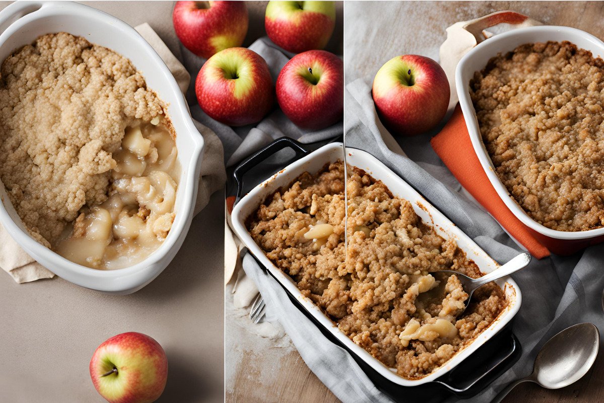 Apple Crumble and Apple Crisp